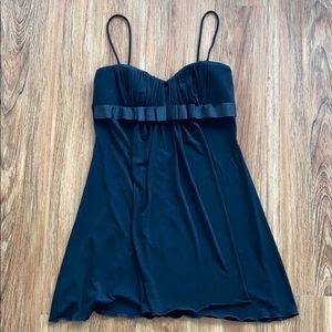 JUNIORS BLACK DRESS BY MORGAN&CO size Large. NWOT!